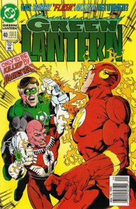 Green Lantern (3rd Series) #40 (Newsstand) FN ; DC | the Flash Darkstar
