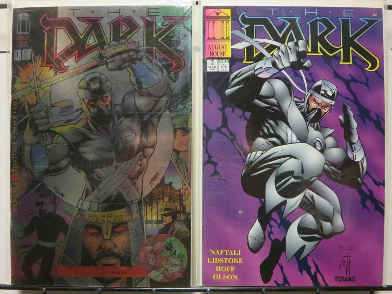 DARK (1995 AUGUST HOUSE) 1-2  GEORGE PEREZ  COMPLETE!! COMICS BOOK