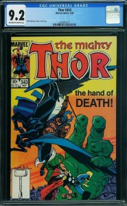 Thor #343 (1984) CGC 9.2 NM-