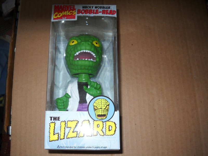 2008 Marvel Wacky Wobbler Bobble Head-The Lizard