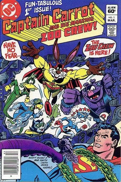 Captain Carrot and His Amazing Zoo Crew #1 (Newsstand) FN ; DC | Superman