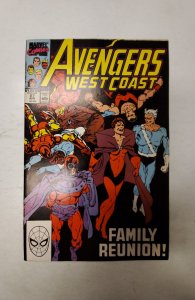 Avengers West Coast #57 (1990) NM Marvel Comic Book J725