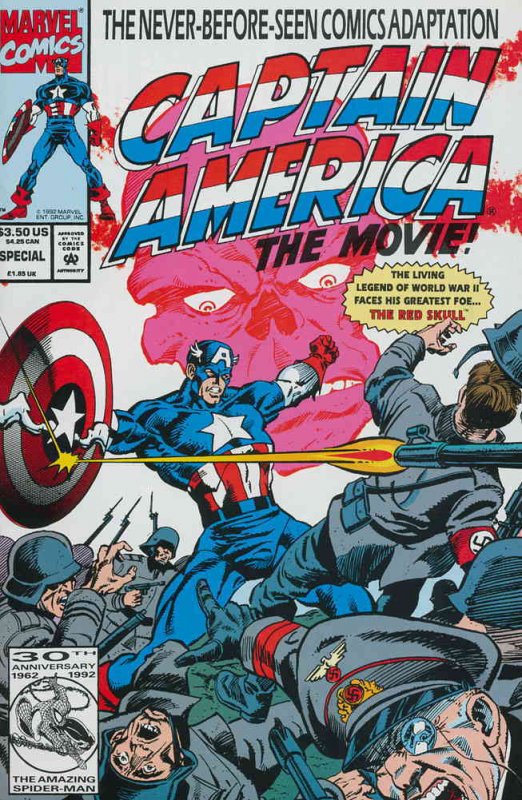 Captain America: The Movie Special #1 VF ; Marvel