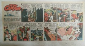 (51) Steve Canyon Sundays by Milton Caniff 1980 Near Complete Year ! 7.5 x 15