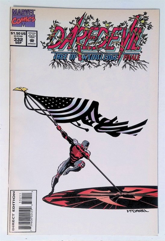 Daredevil #332 (Sept 1994, Marvel) VG