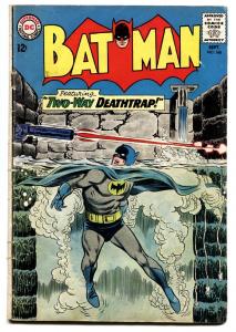 Batman #166 comic book 1964- Death Trap cover- Silver Age- VG