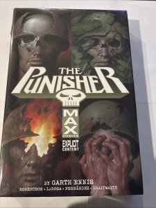 Punisher Max Garth Ennis DM Cover Marvel Omnibus ( not Sealed )