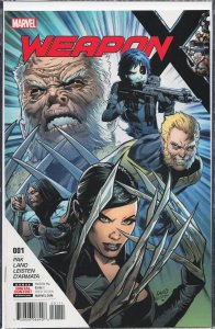 Weapon X #1 (2017) X-Men