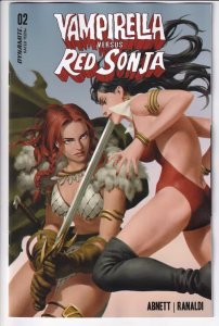 VAMPIRELLA VS RED SONJA (2022 DYNAMITE) #2 VARIANT CVR C YOON