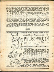 Aleph Null #2 1950-sci-fi fanzine-pulps-Strange Stories-Uncanny Tales-VG