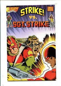 Eclipse 3PC LOT #1 - Masked Man/Strike vs Sgt Strike/Air Maidens (7.5/8.0) 1984