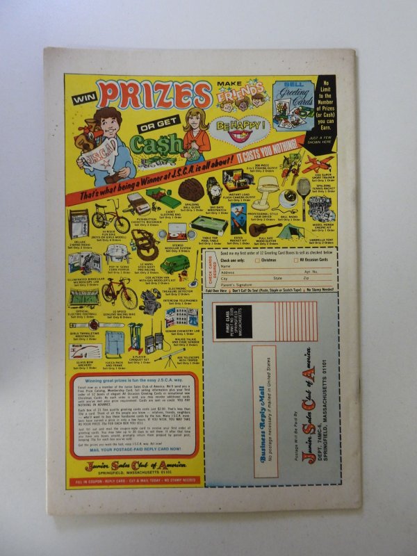 Captain Marvel #34 (1974) VG+ condition MVS intact rusty staples