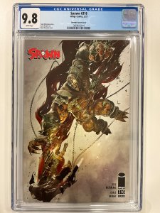 Spawn #316 Cover C - Björn Barends (2021) CGC 9.8
