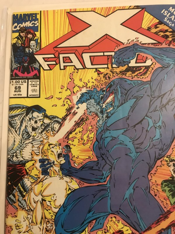 X-FACTOR #69 : Marvel 8/91 VF+