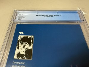 Batman The Dark Knight Returns #2 CGC Graded 9.6 DC Comic Book Frank Miller JH27