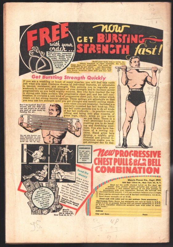 Variety Comics #3 1946--Captain Valliant vs The Fiddler-final issue