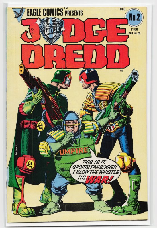 Judge Dredd #2 (1983) Judge Dredd