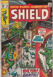 Nick Fury, Agent of SHIELD #16 (1970) Giant High-Grade Hydra! VF+ CVILLE CERTIF!