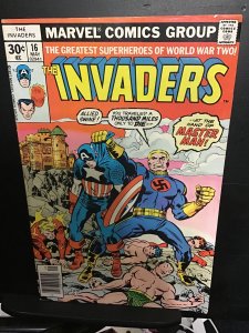 The Invaders #16 (1977) High-grade first Masterman key! NM- Wow!