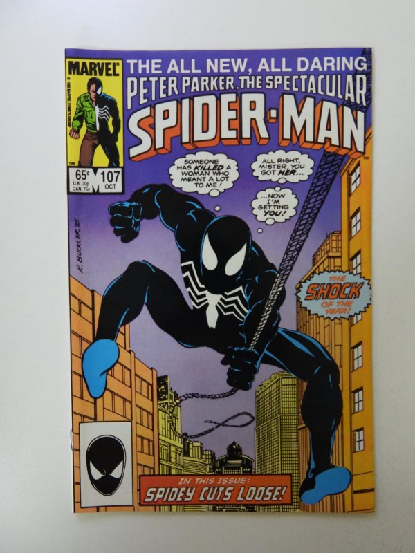 The Spectacular Spider-Man #107 Direct Edition (1985) VF- condition