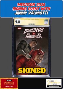 DAREDEVIL PUNISHER DEVILS TRIGGER #3 CGC SS 9.8 PALMIOTTI SIGNED MEGACON PRESALE