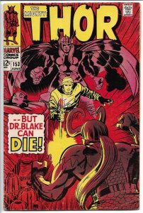 Thor #153 (1968) VG-FN