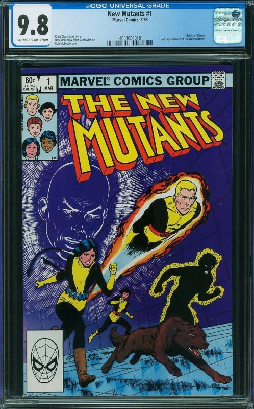 New Mutants #1 (Marvel, 1983) CGC 9.8