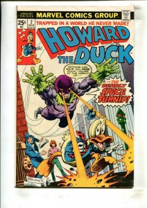 HOWARD THE DUCK #2 (5.5) DEADLY SPACE TURNIP!! 1976