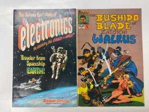 4 SOLSON comic books Electronics Bushido Blade #1 Strontium #3 CrossGen 31 KM7