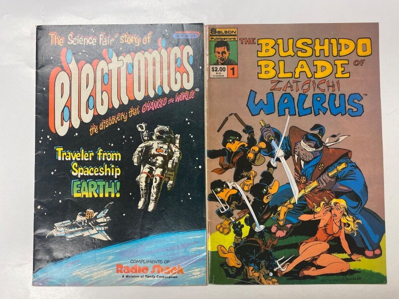 4 SOLSON comic books Electronics Bushido Blade #1 Strontium #3 CrossGen 31 KM7