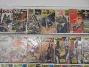 Huge Lot of 66 Comics W/ Classics Illustrated and Illustrated Stories  Avg VG/FN