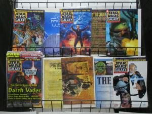 Star Wars Galaxy Magazine 1995-1997 Lot #4, 5, 6, 11, 13 Fandom Before Phantom!