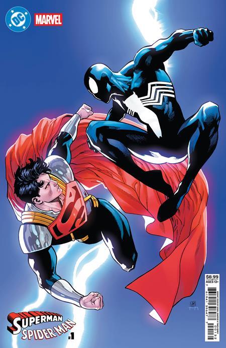 DC MARVEL SUPERMAN SPIDER-MAN #1 (ONE SHOT) SUPER-BOY PRIME & SPIDER-MAN BLACK