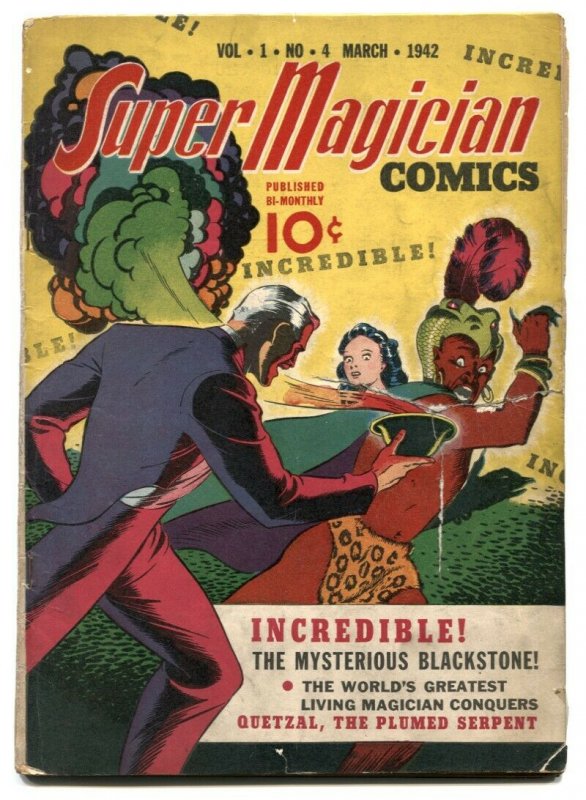 Super Magician Vol 1 #4 1942- Blackstone G 