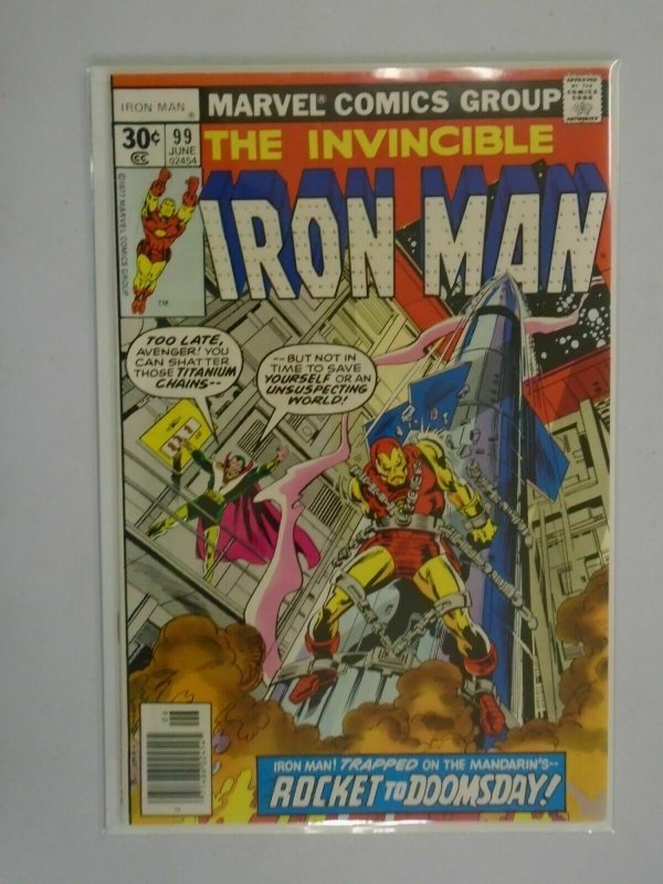 Iron Man #99 Newsstand edition 7.0 FN VF (1977 1st Series)