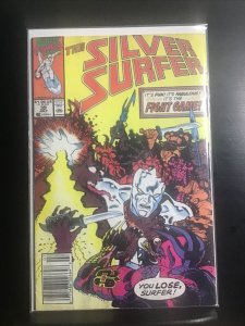 Silver Surfer # 39 FN/VF (1987) Marvel Comics The Fight Game