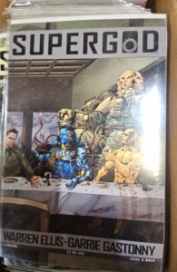 Warren Ellis' Supergod #5 Wraparound Cover (2010)