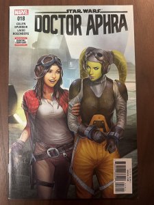 Star Wars Doctor Aphra #18A VF+ Hera Syndulla Cover App (Marvel 2018)