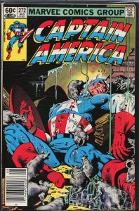 Captain America #272 (1982) Captain America [Key Issue]