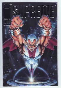 SUPREME #1 - 9.0 -WP -  Embossed Silver Foil Logo