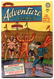 Adventure Comics #194 1954-Superboy- Aquaman- Green Arrow GOLDEN AGE COMIC
