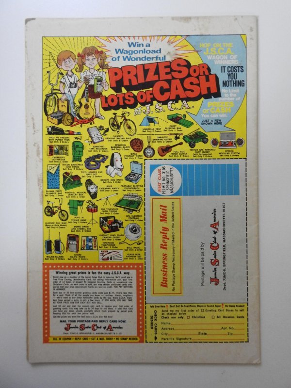 Captain America #165 (1973) VG/FN Condition! Staining back cover