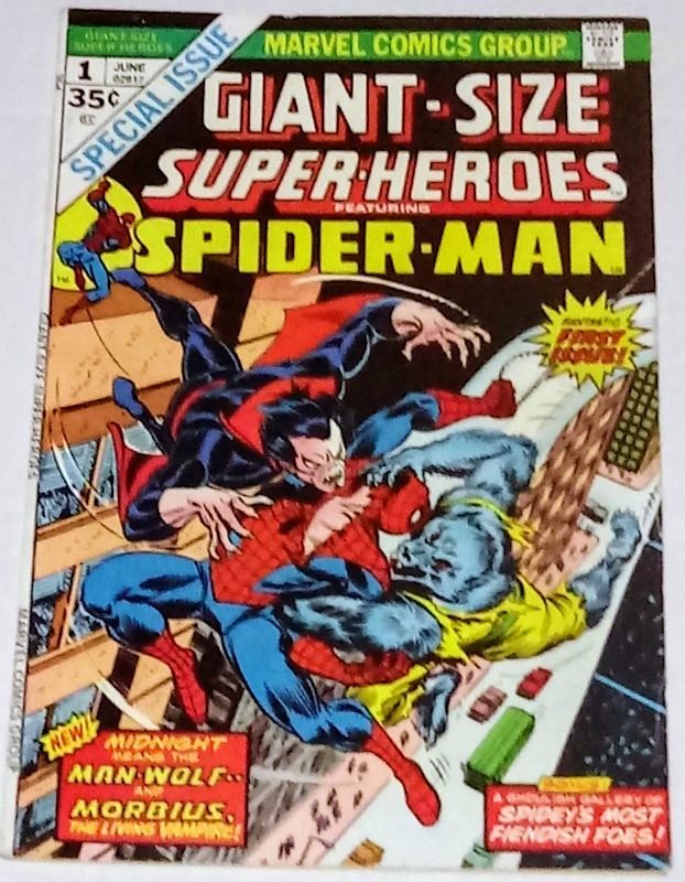 Giant Size Super-Heros #1 (6.5) Spider-Man Morbius Man-Wolf Bronze Marvel ID#41Q