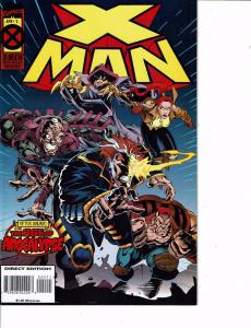Lot Of 2 Marvel Comic Books Weapon X #2 and X Man #2 Thor Ironman  ON5