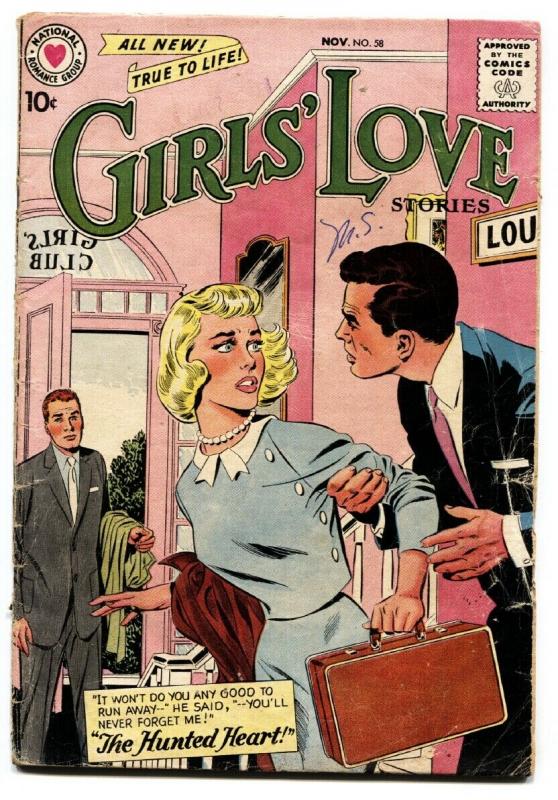 Girls' Love Stories #58 comic book 1958- DC Romance- SILVER-AGE