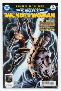 Wonder Woman #34 (2016 v5) Darkseid Grail Bryan Hitch Cover NM