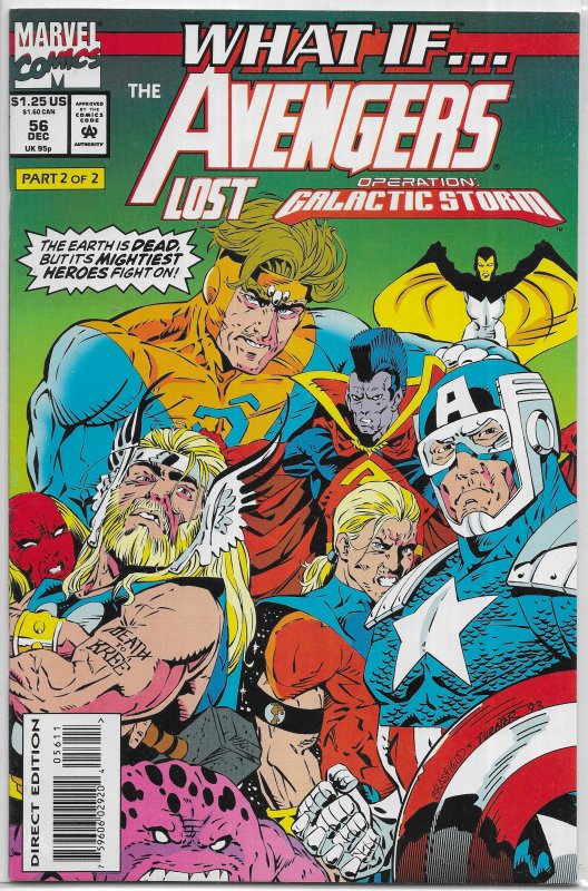 What If? (vol. 2, 1989) # 56 FN Avengers/Galactic Storm, Kaminski