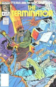 The Terminator #9 June 1989 NOW Comic Book (VF+)
