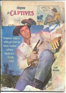 Cheyenne #20 1961-Dell-Clint Walker photo cover-P