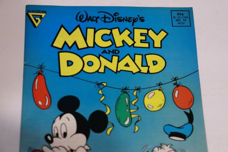 Walt Disney's Mickey and Donald Comic Book #15 Gladstone 1989